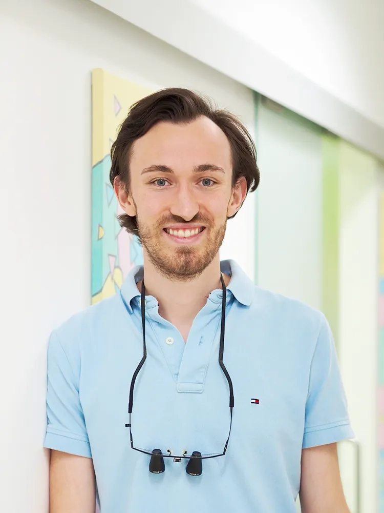 Porträt von Dr. Paul Inkofer, Zahnarzt in der Ordination Zahngesundheit Clementinengasse